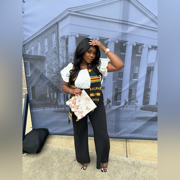 Fashion Nova Pants - Elegant Black & White Women's Jumper